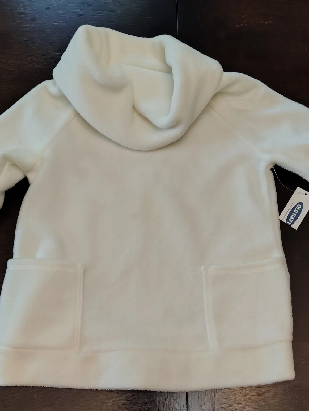 Old Navy Cream Fleece Turtleneck TUNIC for Kids